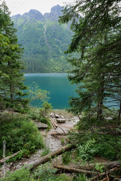 Obraz lake in the mountains