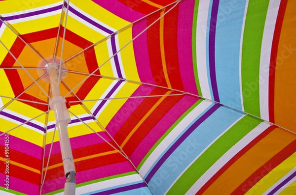 Obraz Beach umbrella on a summer day