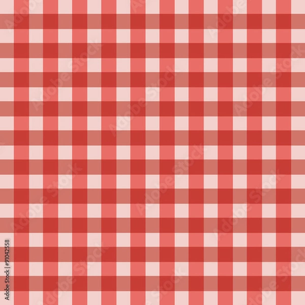 Fototapeta Red patterns tablecloths