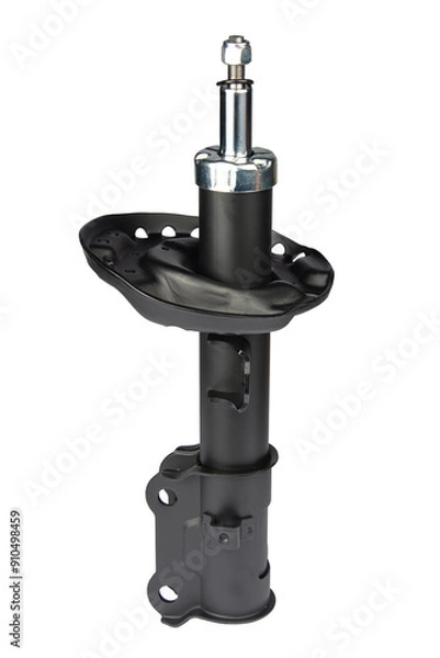 Obraz car shock absorber isolated on white background
