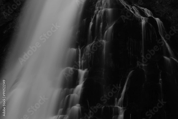 Obraz waterfall in the winter