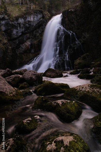 Obraz waterfall in the forest
