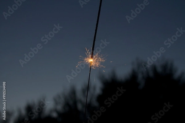 Obraz Sparkle at night