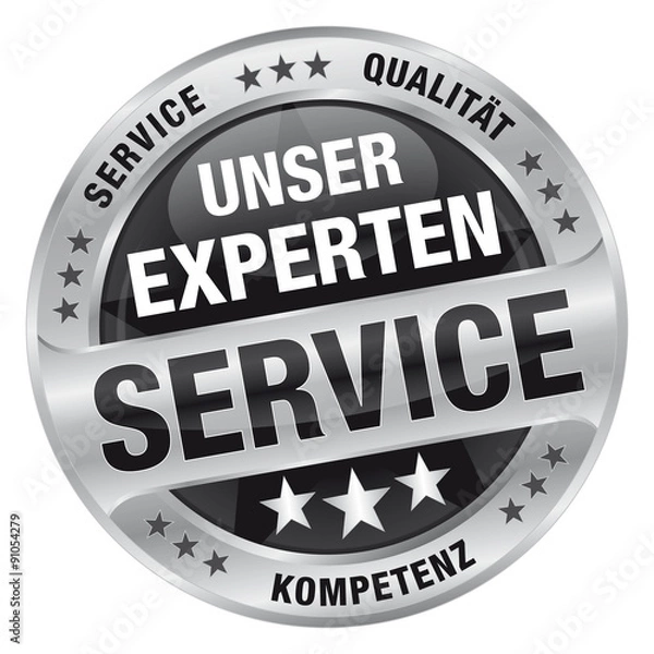 Fototapeta Unser Expertenservice - Service, Qualität, Kompetenz
