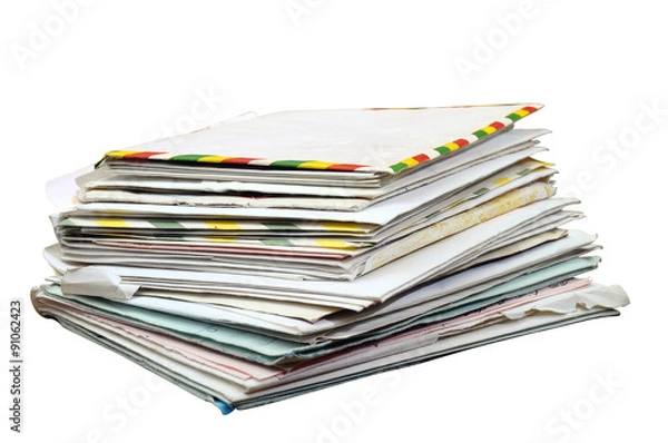 Fototapeta Old Mail : Letters and Envelope