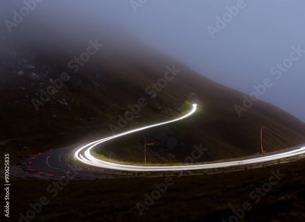 Obraz road in the night