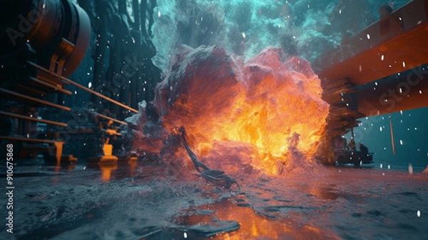 Obraz blacksmith at work