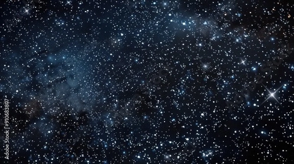 Fototapeta Stunning night sky full of twinkling stars and cosmic wonder, perfect for astronomy and space enthusiasts.