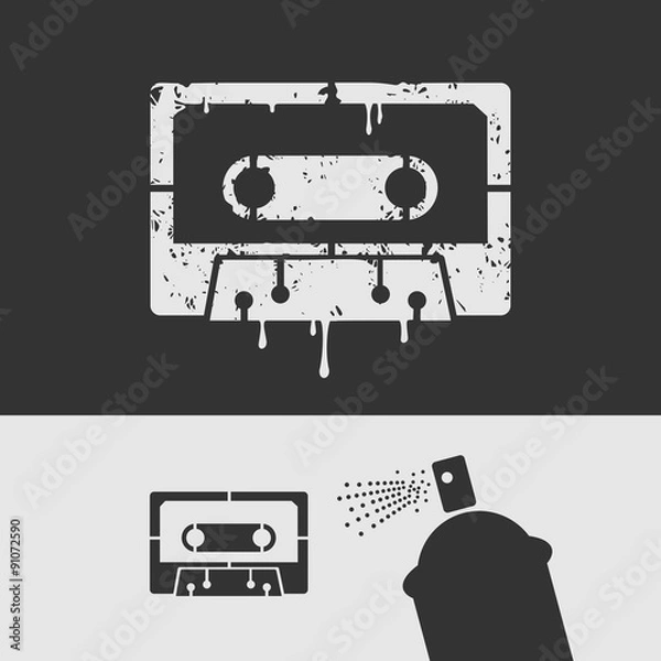 Obraz Symbol Stencil Tape