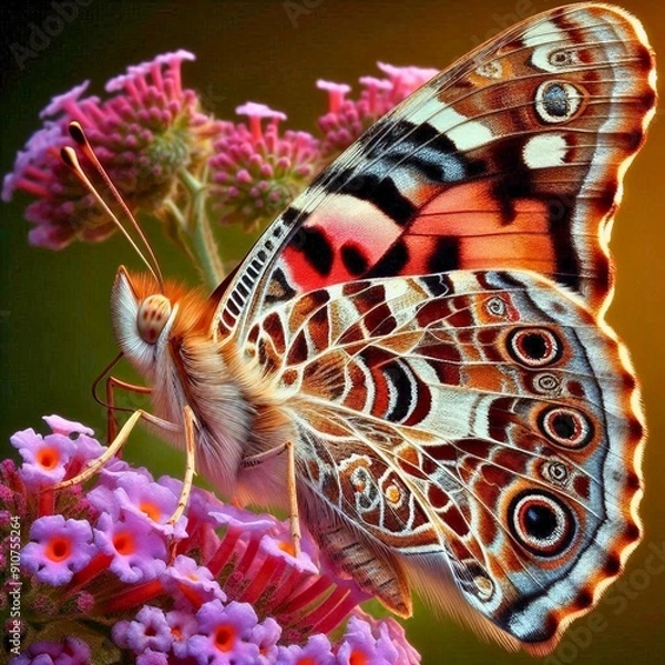 Obraz butterfly on a flower