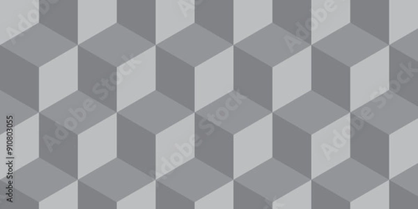 Fototapeta 	
Minimal abstract dark black background from cubes victor art. Geometric tiles and mosaic creative stylish seamless pattern block cube background. minimal hexagon Cubes mosaic shape vector design