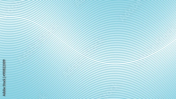 Fototapeta Sky Blue abstract background with curve line for backdrop or presentation