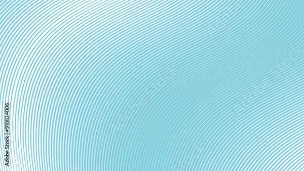 Fototapeta Sky Blue abstract background with curve line for backdrop or presentation