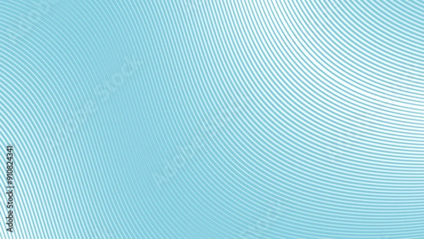 Fototapeta Sky Blue abstract background with curve line for backdrop or presentation