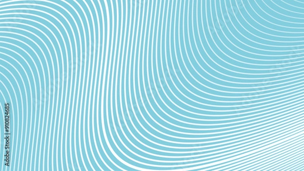 Fototapeta Sky Blue abstract background with curve line for backdrop or presentation