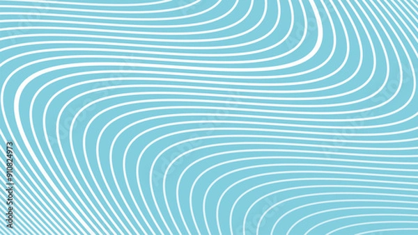 Fototapeta Sky Blue abstract background with curve line for backdrop or presentation