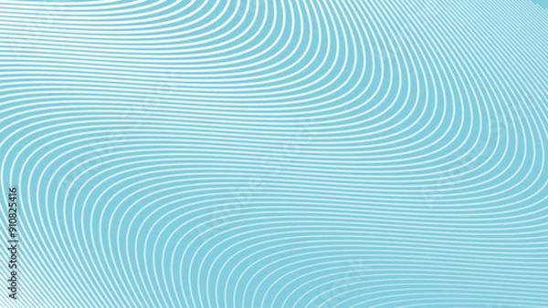 Fototapeta Sky Blue abstract background with curve line for backdrop or presentation