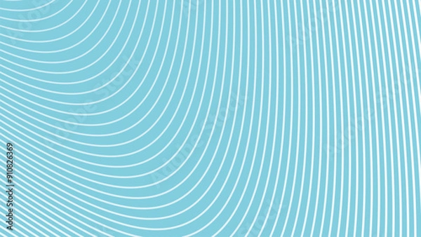 Fototapeta Sky Blue abstract background with curve line for backdrop or presentation
