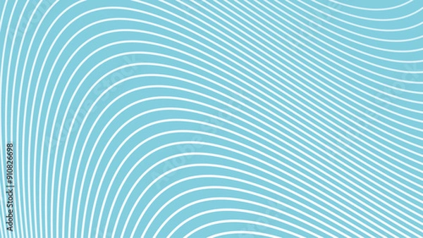Fototapeta Sky Blue abstract background with curve line for backdrop or presentation