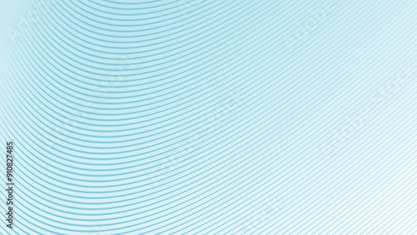 Fototapeta Sky Blue abstract background with curve line for backdrop or presentation