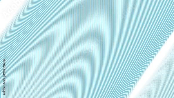 Fototapeta Sky Blue abstract background with curve line for backdrop or presentation