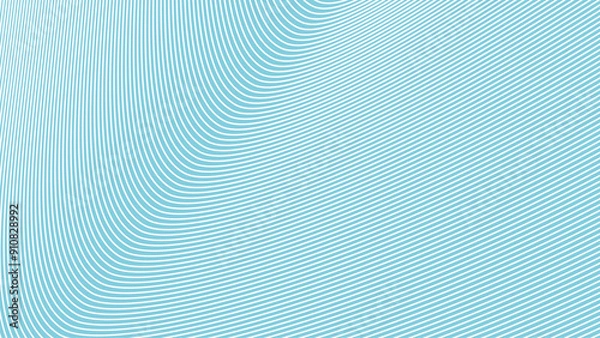 Fototapeta Sky Blue abstract background with curve line for backdrop or presentation