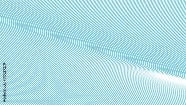 Fototapeta Sky Blue abstract background with curve line for backdrop or presentation