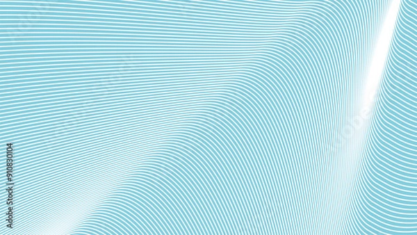 Fototapeta Sky Blue abstract background with curve line for backdrop or presentation