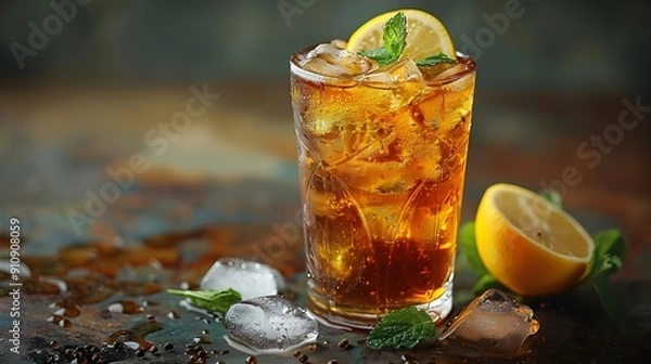 Fototapeta ice tea