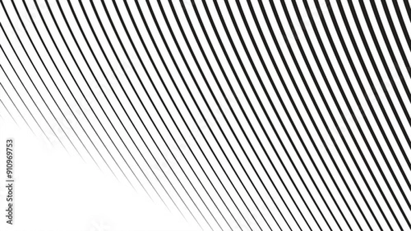 Fototapeta Black and white stripes abstract background vector image