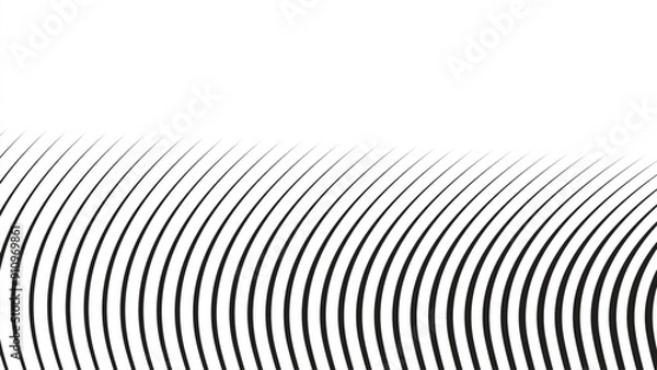 Fototapeta Black and white stripes abstract background vector image