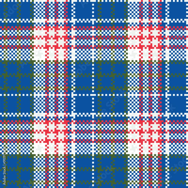 Fototapeta Scottish Tartan Plaid Seamless Pattern, Tartan Seamless Pattern. Flannel Shirt Tartan Patterns. Trendy Tiles Vector Illustration for Wallpapers.