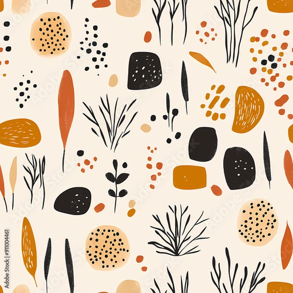 Obraz Abstract Nature seamless pattern