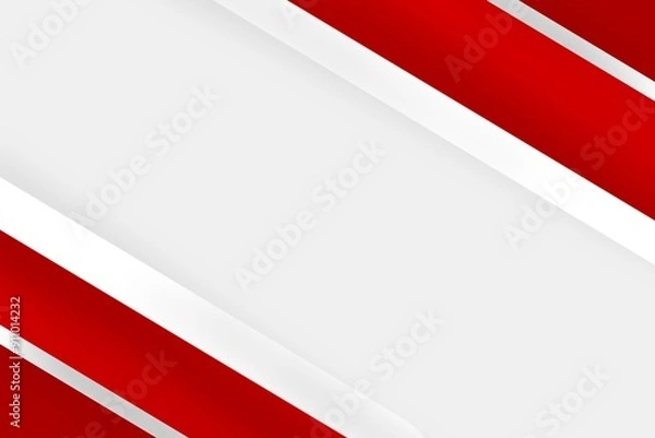 Obraz red and white stripes