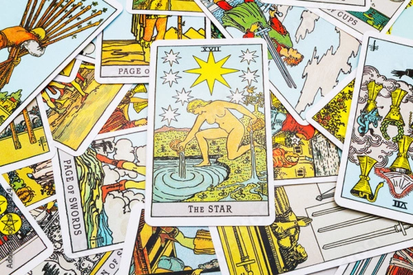 Fototapeta Tarot cards Tarot