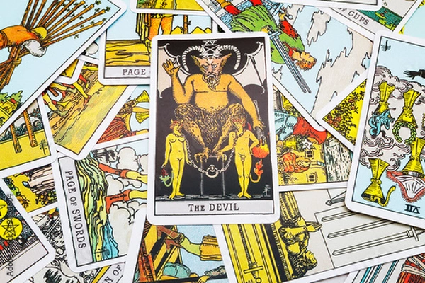 Fototapeta Tarot cards Tarot