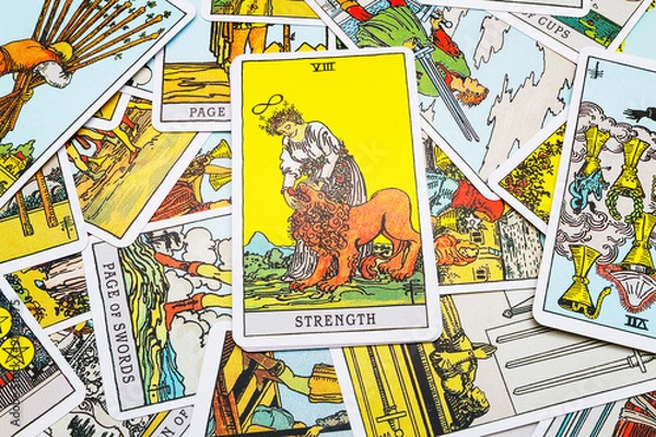 Fototapeta Tarot cards Tarot