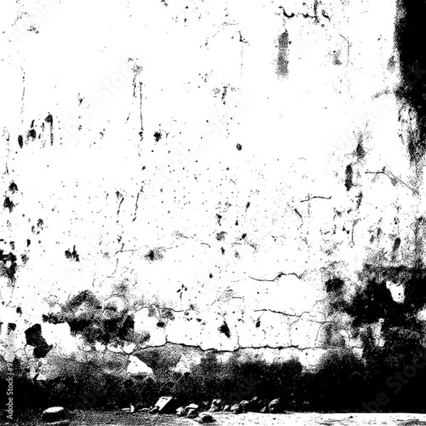 Fototapeta Rough Grunge Surface with Mud Splatter Texture