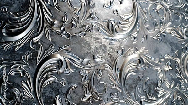 Fototapeta Beautiful abstract painting techniques drawing Ebru .Turkish style of painting Ebru on water with acrylic paints twists the waves. AI generated illustration