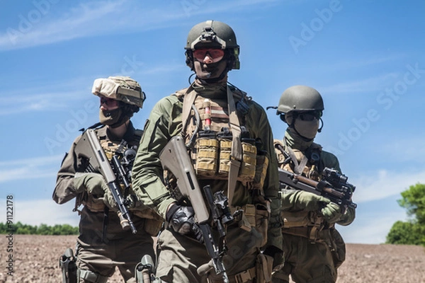 Obraz żołnierze jagdkommando sił specjalnych