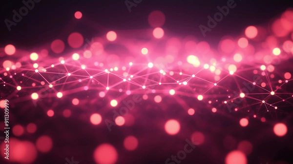 Fototapeta Abstract technology background polygon texture technology backgrond