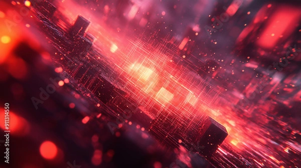 Fototapeta Abstract Technology Background