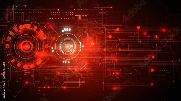 Fototapeta Abstract Technology Background