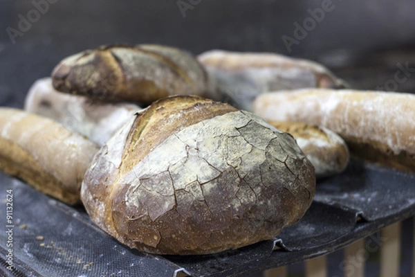 Obraz bread in bakery