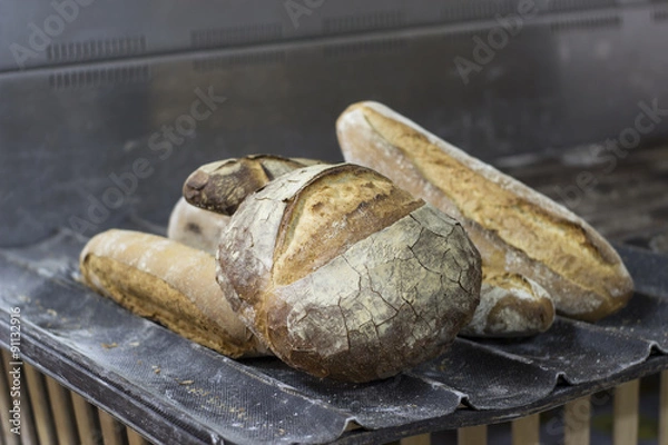 Fototapeta rustic bread