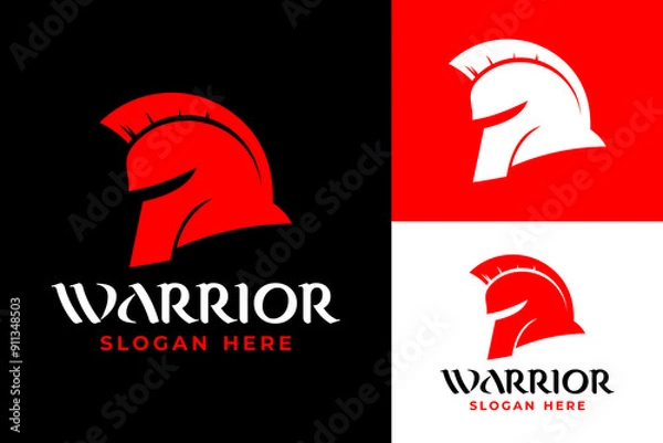 Obraz Warrior Cavalry Knight Logo