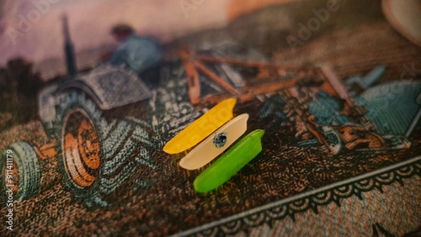 Obraz indian flag pattern