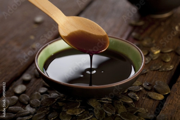 Obraz pumpkin seed oil