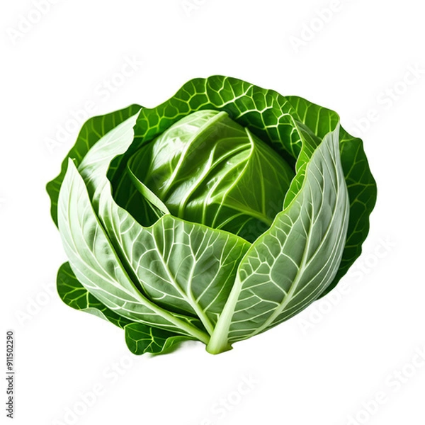 Fototapeta Fresh cabbage Generative Al
