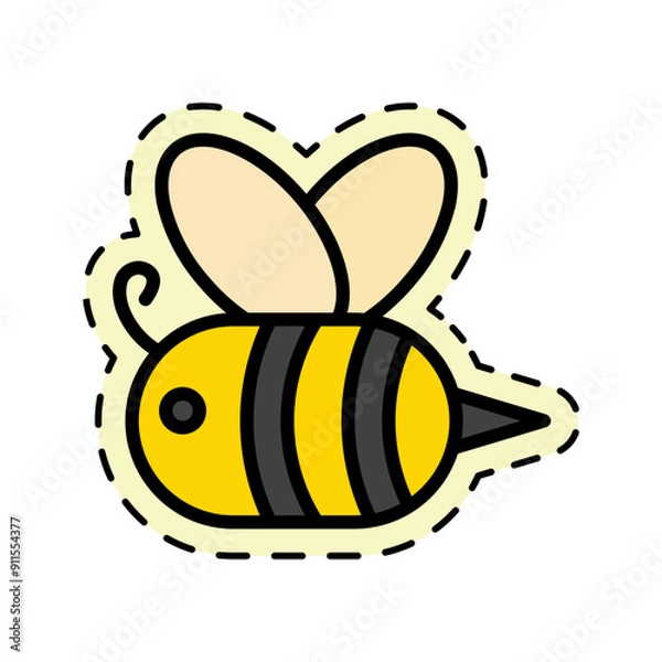 Obraz Bee Sticker